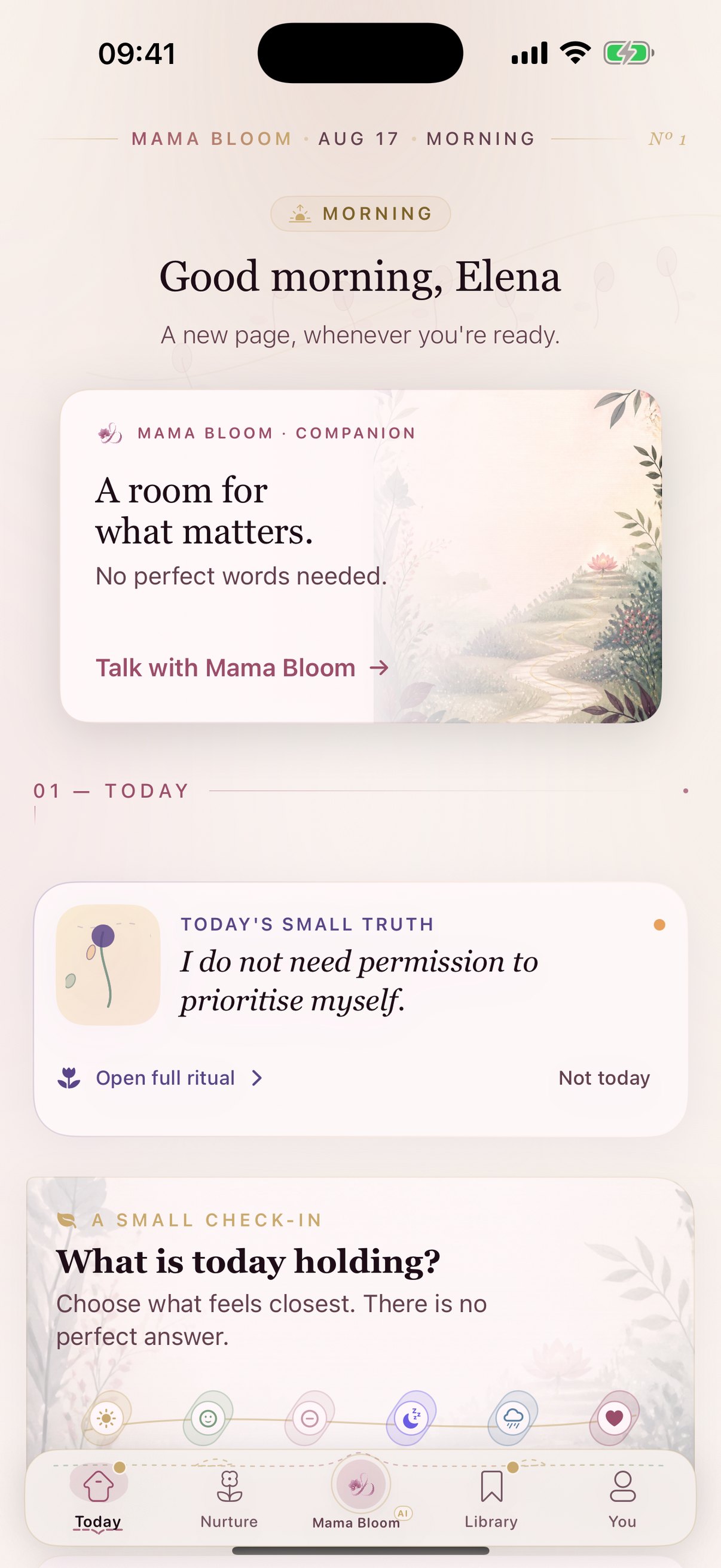 Mama Bloom personalised Home